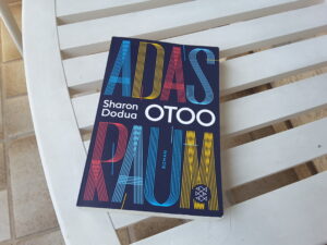 Das Cover der Taschenbuchausgabe von Sharon Dodua Otoos Roman "Adas Raum" 
